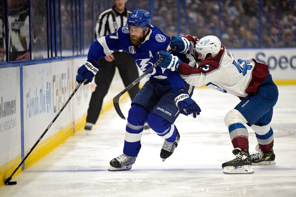 Stanley Cup Avalanche Lightning Hockey